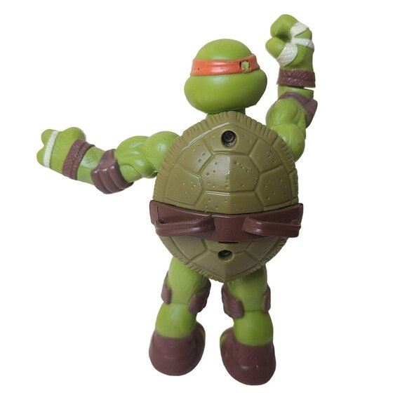 TMNT Michelangelo Action Figure Viacom Talking Toy Teenage Mutant Ninja Turtles - Picture 3 of 11